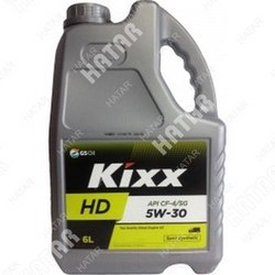 KIXX Масло моторное kixx hd cf-4 5w-30e cf-4/sg 6l