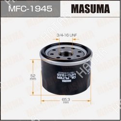 MASUMA Масляный фильтр c-934 masuma