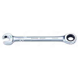 SATA 43207 43610 ключ комбинированный трещоточный sata 14мм