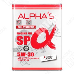 ALPHAS Alphas 5w30 sp/gf-6 синтетика 4л 1/6