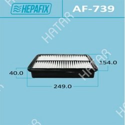 HEPAFIX Воздушный фильтр a-739 hepafix 1/40
