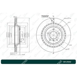 G-BRAKE Диск тормозной g-brake