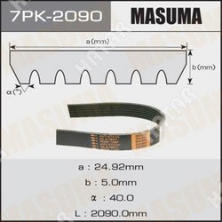 MASUMA Ремень ручейковый masuma