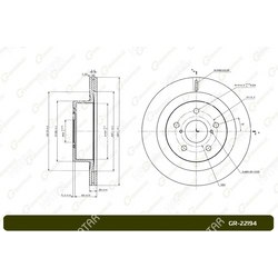G-BRAKE Диск тормозной g-brake