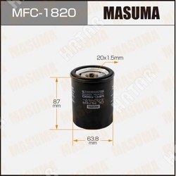 MASUMA Масляный фильтр c-809 masuma