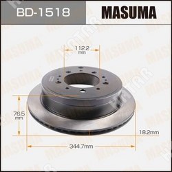 MASUMA Диск тормозной masuma rear land cruiser/ urj202l