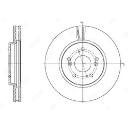 G-BRAKE Диск тормозной вентилируемый g-brake