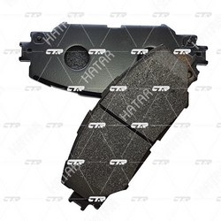 CTR Колодки тормозные дисковые передние toyota rav4 2.4 06 старый арт. ckt-48