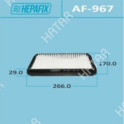 HEPAFIX Воздушный фильтр a-967 hepafix 1/40