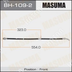 MASUMA Шланг тормозной masuma t- /front/ corona, carina, caldina #t19#,#t21# rh