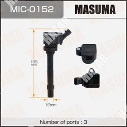 MASUMA Катушка зажигания masuma, geely atlas 1.8t 19-