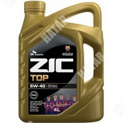 ZIC Zic top 5w40 sp acea a3/b4 унив., премиум синт., vw, mb, bmv, rn, psa, porsche 4л 1/4