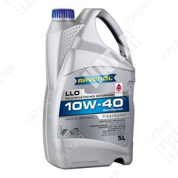 RAVENOL Масло моторное 10w-40 5л llo полусинтетика