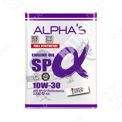 ALPHAS Alphas 10w30 sp/gf-6 синтетика 4л 1/6