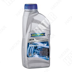 RAVENOL Масло трансмиссионное 1л atf mercon v полусинтетика+пао