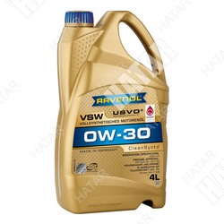 RAVENOL Масло моторное vsw 0w-30 4л синтетика