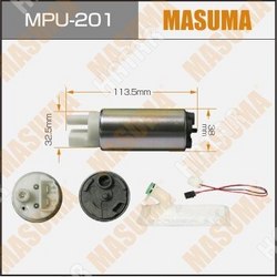 MASUMA Бензонасос masuma, fx35, teana / s50, j31