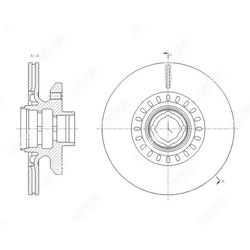 G-BRAKE Диск тормозной вентилируемый g-brake правый