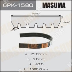 MASUMA Ремень ручейковый masuma