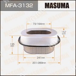 MASUMA Воздушный фильтр a-3009 masuma 1/8
