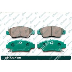 G-BRAKE Тормозные колодки, комплект