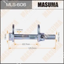 MASUMA Болт эксцентрик masuma комплект. toyota