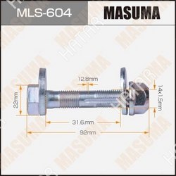MASUMA Болт эксцентрик masuma комплект. toyota