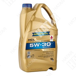 RAVENOL Масло моторное 5w-30 5л hcl синтетика