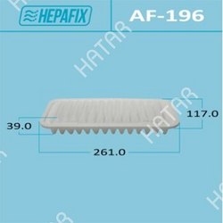 HEPAFIX Воздушный фильтр a-196 hepafix 1/100