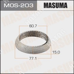 MASUMA Кольцо глушителя masuma 60.7 x 77.1