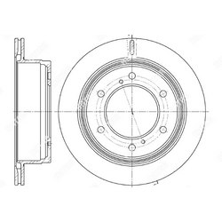 G-BRAKE Диск тормозной вентилируемый g-brake