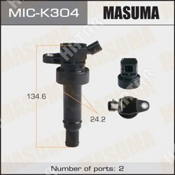 MASUMA Катушка зажигания masuma, i30, tucson / gamma 08-
