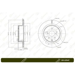 G-BRAKE Диск тормозной g-brake