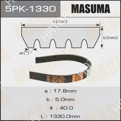 MASUMA Ремень ручейковый masuma