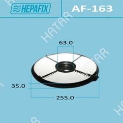HEPAFIX Воздушный фильтр a-163 hepafix 1/40