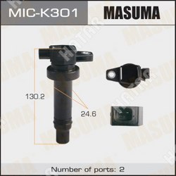MASUMA Катушка зажигания masuma, elantra, ceed / gamma 06-