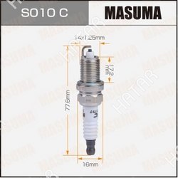 MASUMA Свеча зажигания masuma zfr5f-11 2262
