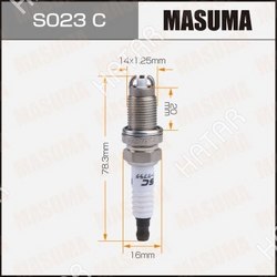 MASUMA Свеча зажигания masuma bkr5ekud