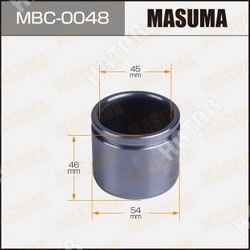 MASUMA Поршень тормозного суппорта d-54 masuma, p544601, 150-50092 front