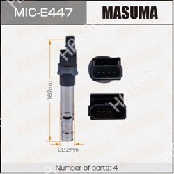 MASUMA Катушка зажигания masuma, audi a3, volkswagen passat / bdb, bub