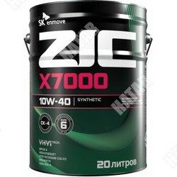 ZIC Zic x7000 ck-4 10w40 ck-4/acea e9/e7 20л диз., cинт., магистральные тягачи, груз., автобусы