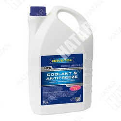 RAVENOL Антифриз htc protect 5л mb 325.0 концентрат, синий