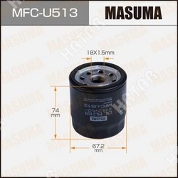 MASUMA Масляный фильтр c0078 masuma lhd