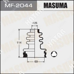 MASUMA Свеча накаливания masuma pz-701 /vs  1/10/100
