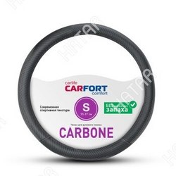 CARFORT Оплетка carfort carbone, черная, s 1/25