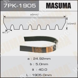 MASUMA Ремень ручейковый masuma