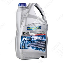 RAVENOL Масло трансмиссионное dct/dsg fluid 4л