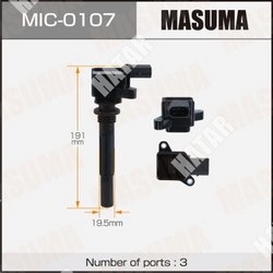 MASUMA Катушка зажигания masuma, changan cs35 plus 18-
