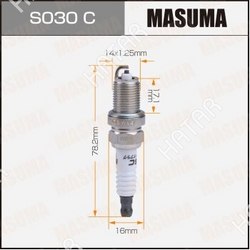 MASUMA Свеча зажигания masuma bcpr5ey1266