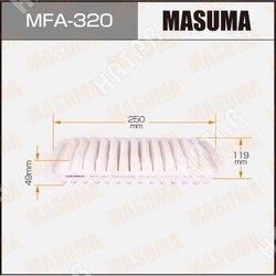 MASUMA Воздушный фильтр a-197 masuma 1/40